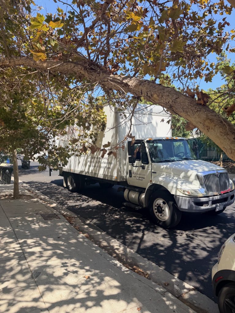 Twilight Movers box truck ready for a professional local moving job