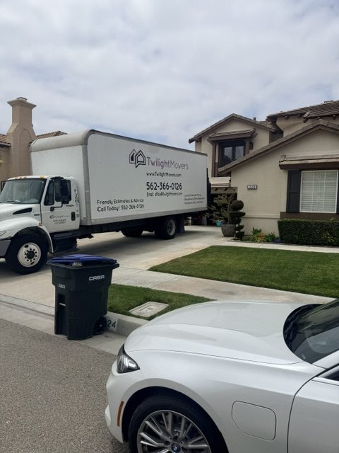 Real Twilight Movers apartment moving job in Southern California